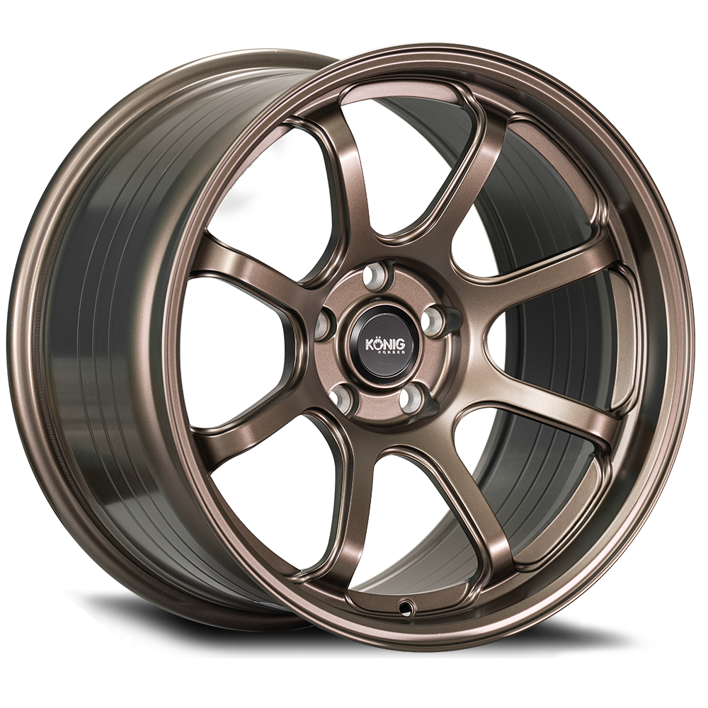 KONIG FORGED F6SX 18x9.5 5x114.3 ET35 RACE BRONZE