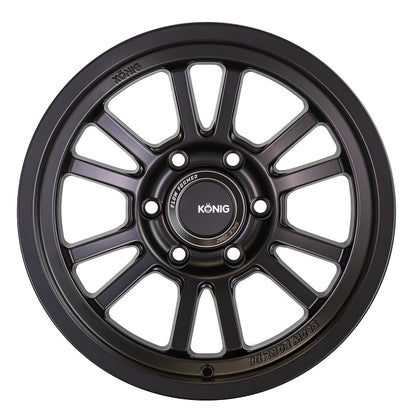 KONIG HT1 17x8.5 6x139.7 ET-6 6x139.7 MATTE BLACK