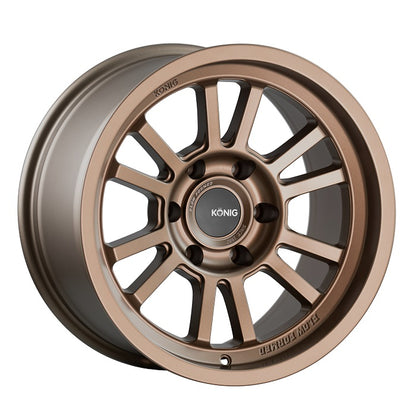 KONIG HT1 17x8.5 6x139.7 ET-6 SATIN BRONZE (H1876139N68)