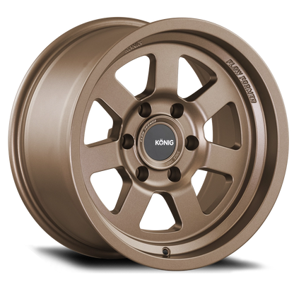 KONIG HT2 18x9 5x127 ET0 SATIN BRONZE