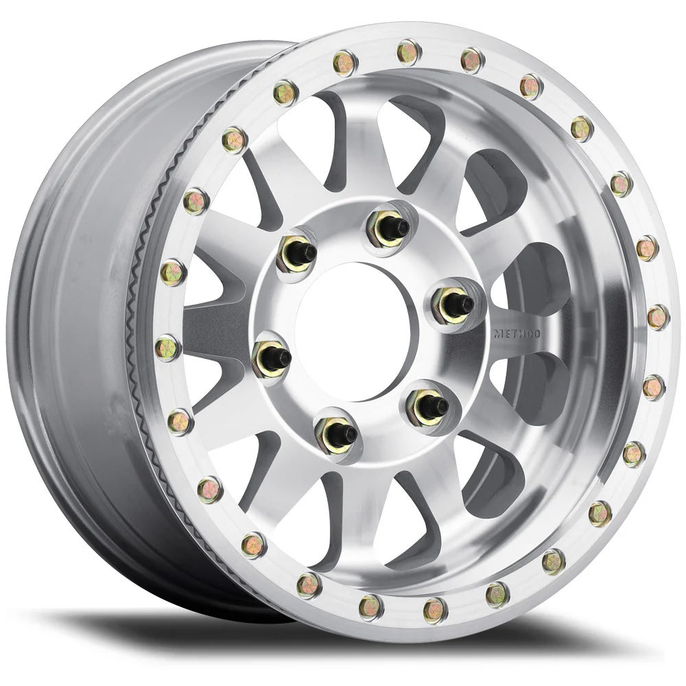 Method Race Wheels MR101 Beadlock Machined 17x9 6x6.5 -12mm (MR10179070312BR)