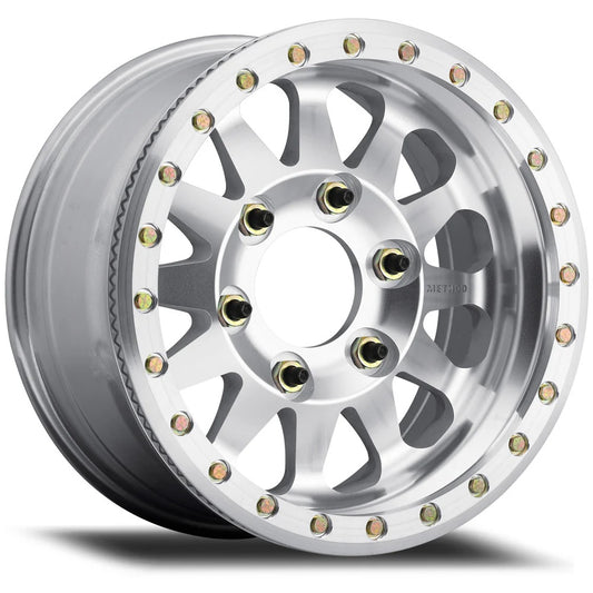 Method Race Wheels MR101 Beadlock Machined 17x9 6x6.5 -12mm (MR10179070312BR)