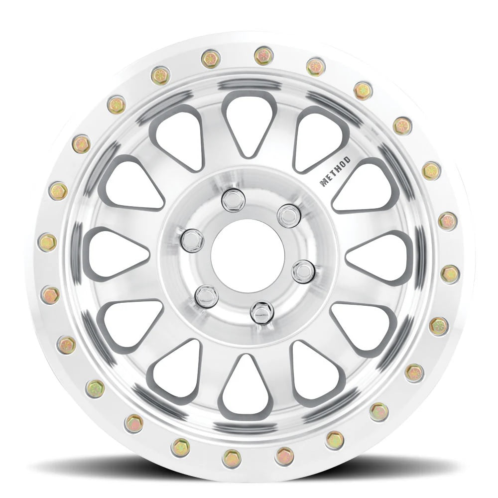 Method Race Wheels MR101 Beadlock Machined 17x9 6x6.5 -12mm (MR10179070312BR)