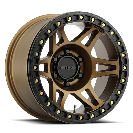 Method Race Wheels MR106 Beadlock Bronze