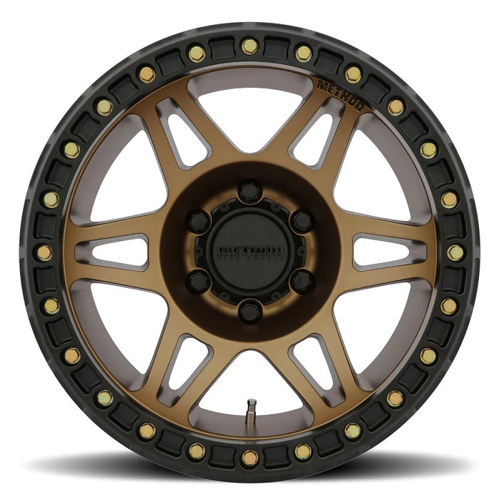 Method Race Wheels MR106 Beadlock Bronze