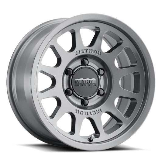 Method Race Wheels MR703 Bead Grip HD Titanium 18x9 6x5.5 +40mm (MR70389093840H)