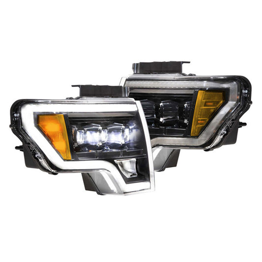 Morimoto XB LED White DRL Headlights for 2009-2014 FORD F-150 (LF506-ASM)