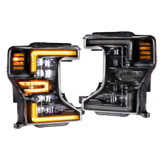 Morimoto XB LED Amber DRL Headlights for 2020-2022 Ford Super Duty (LF508-A)