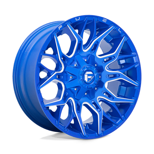 Fuel Off-Road D770 TWITCH Blue Wheel 22X12 8x6.5 -44 (D77022208247)