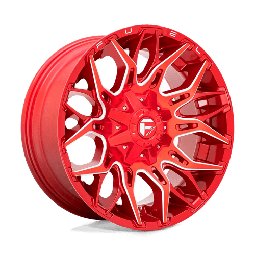 Fuel Off-Road D771 TWITCH Red Wheel 22X10 5x114.3/5x127 -18 (D77122002647)