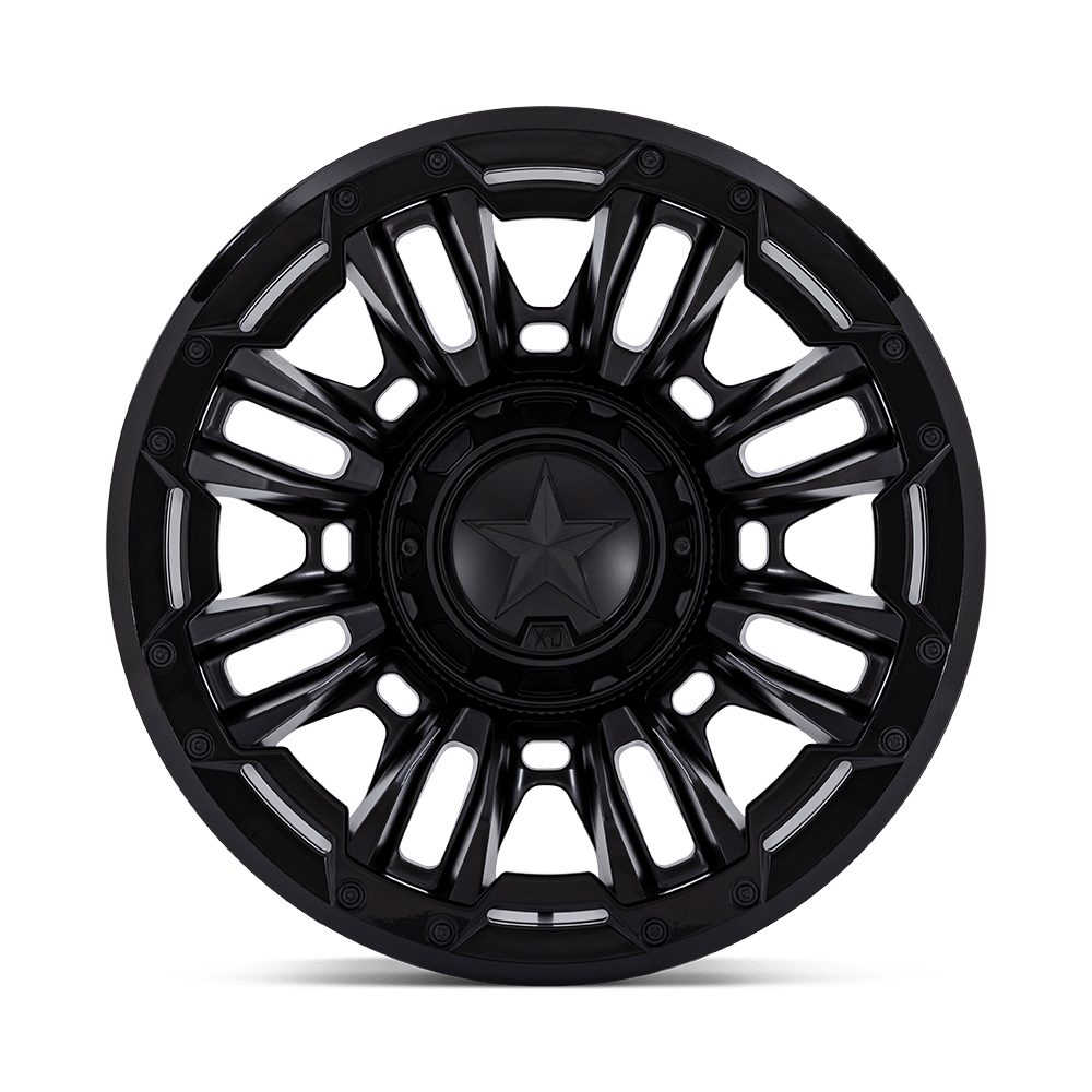 KMC XD870 Bomber Matte Black Wheel 20X10 5x127/5x139.7 -18mm (XD870MX20103518N)