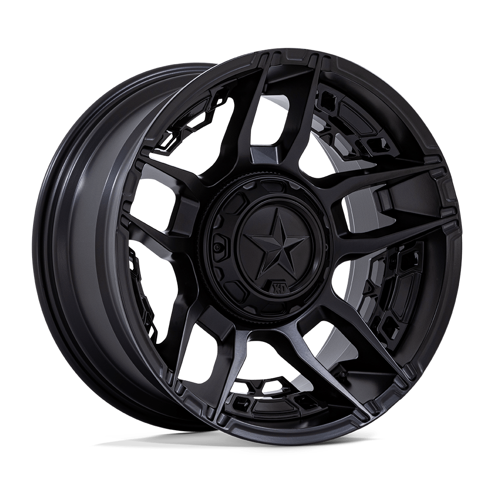 KMC XD871 Slash Matte Black Wheel 20X10 8x180 -18mm (XD871MX20108818N)