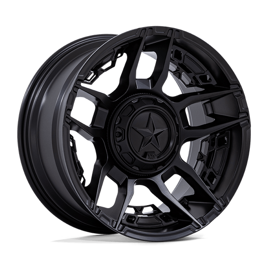 KMC XD871 Slash Matte Black Wheel 20X10 8x180 -18mm (XD871MX20108818N)