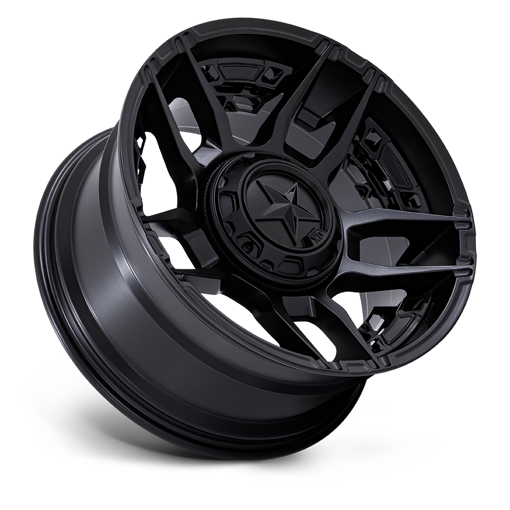 KMC XD871 Slash Matte Black Wheel 20X10 8x180 -18mm (XD871MX20108818N)