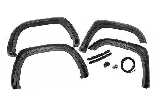 Rough Country Fender Flares | Defender | 1G3 Magnetic Grey | Toyota Tundra 2WD/4WD (14-21)