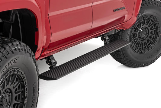 Rough Country Power Running Boards | Dual Electric Motor | Double Cab | Toyota Tacoma (2024)