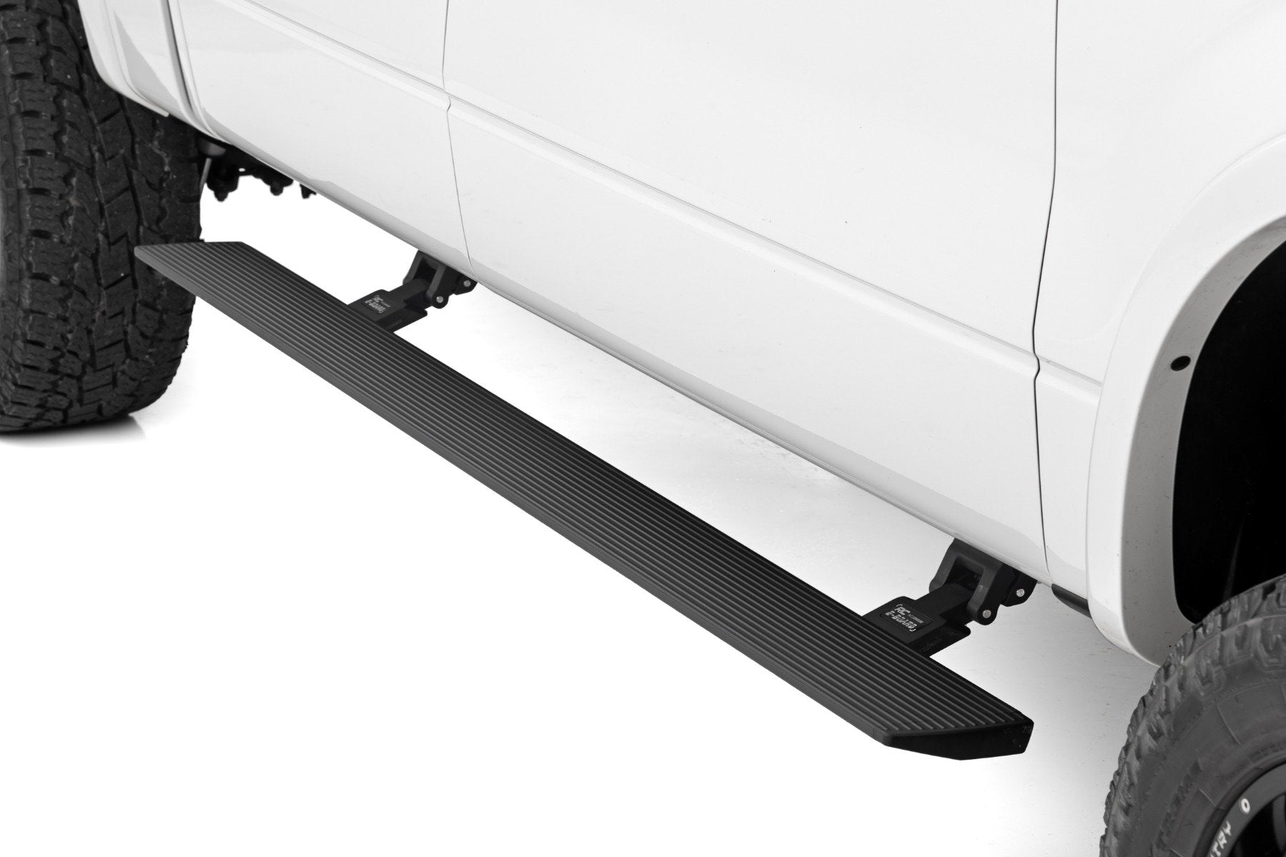 Rough Country Power Running Boards | Dual Electric Motor | Super Cab | Ford F-150 (09-14)