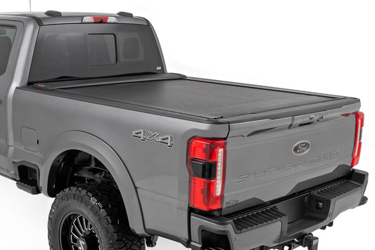 Rough Country Retractable Bed Cover | 6'10" Bed | Ford F-250/F-350 Super Duty (17-24)
