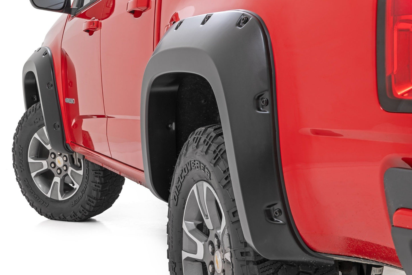 Rough Country Pocket Fender Flares | 5' Bed | Chevy Colorado 2WD/4WD (2015-2022)