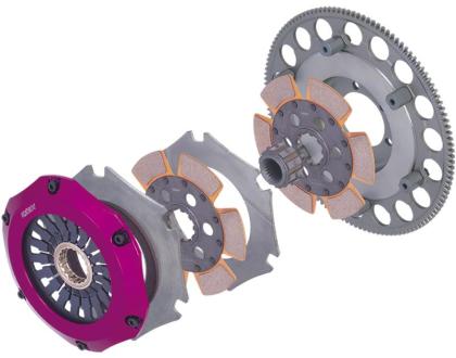 Hyper Compe-D Twin Series Cerametallic Clutch and Flywheel Kit (FM012SDL)