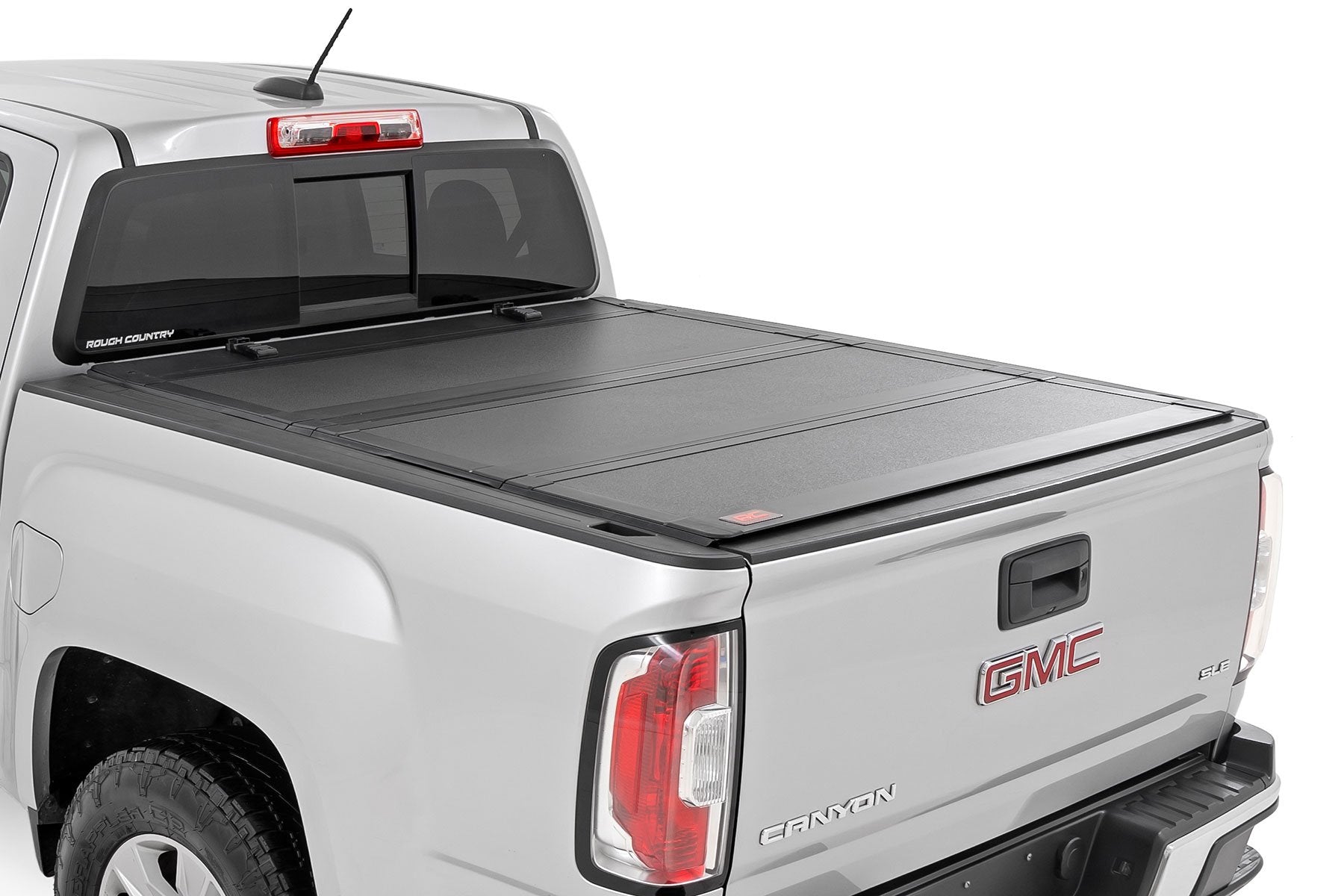 Rough Country Hard Tri-Fold Flip Up Bed Cover | 6' Bed | Chevy/GMC Can ...