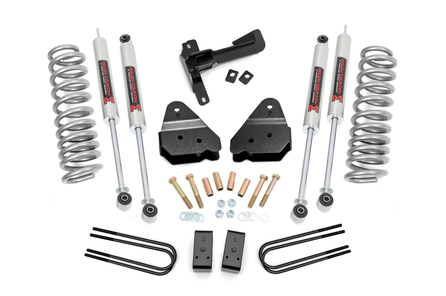 Rough Country 3 Inch Lift Kit | M1 | Front Diesel Coils | Ford F-250 Super Duty 4WD (17-22)