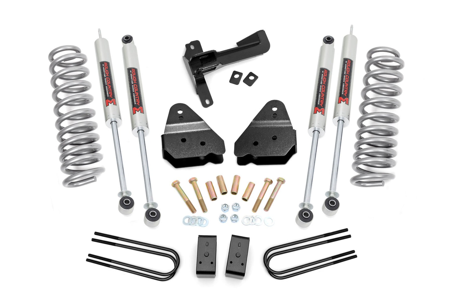 Rough Country 3 Inch Lift Kit | M1 | Front Gas Coils | Ford F-250 Super Duty 4WD (17-22)