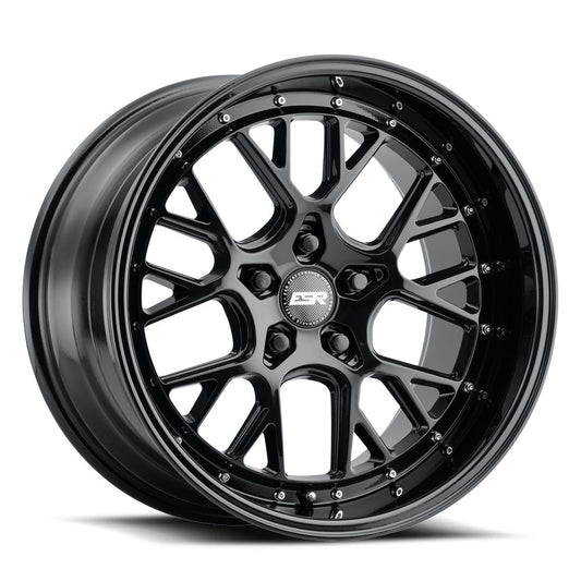 ESR CS11 18x8.5 5x114.3 +35 72.56 Full Gloss Black (88551435 CS11GBLK)