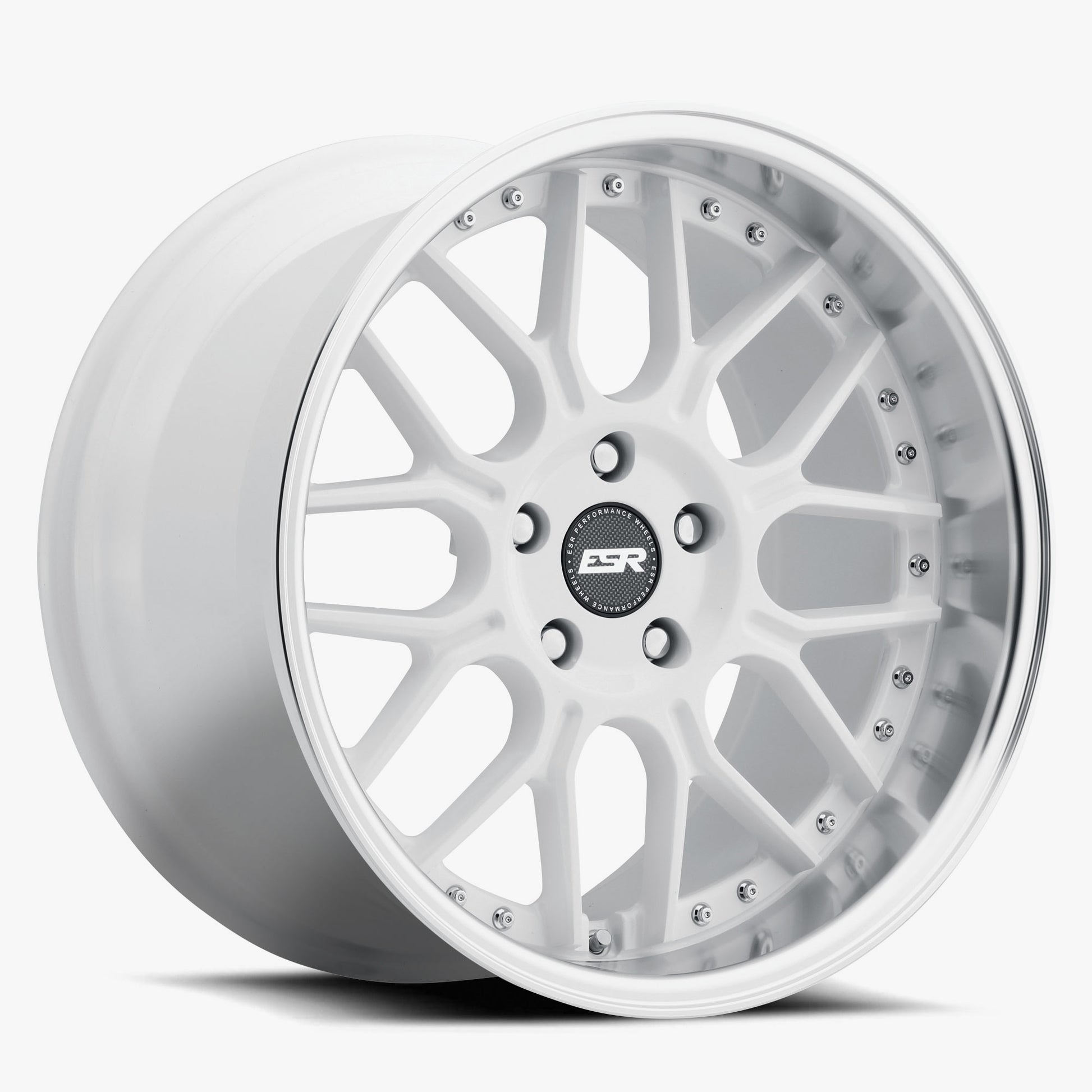 ESR CS18 18x9.5 5x120 +22 72.56 Gloss White (89551422 CS18WHT-ML 5x120)