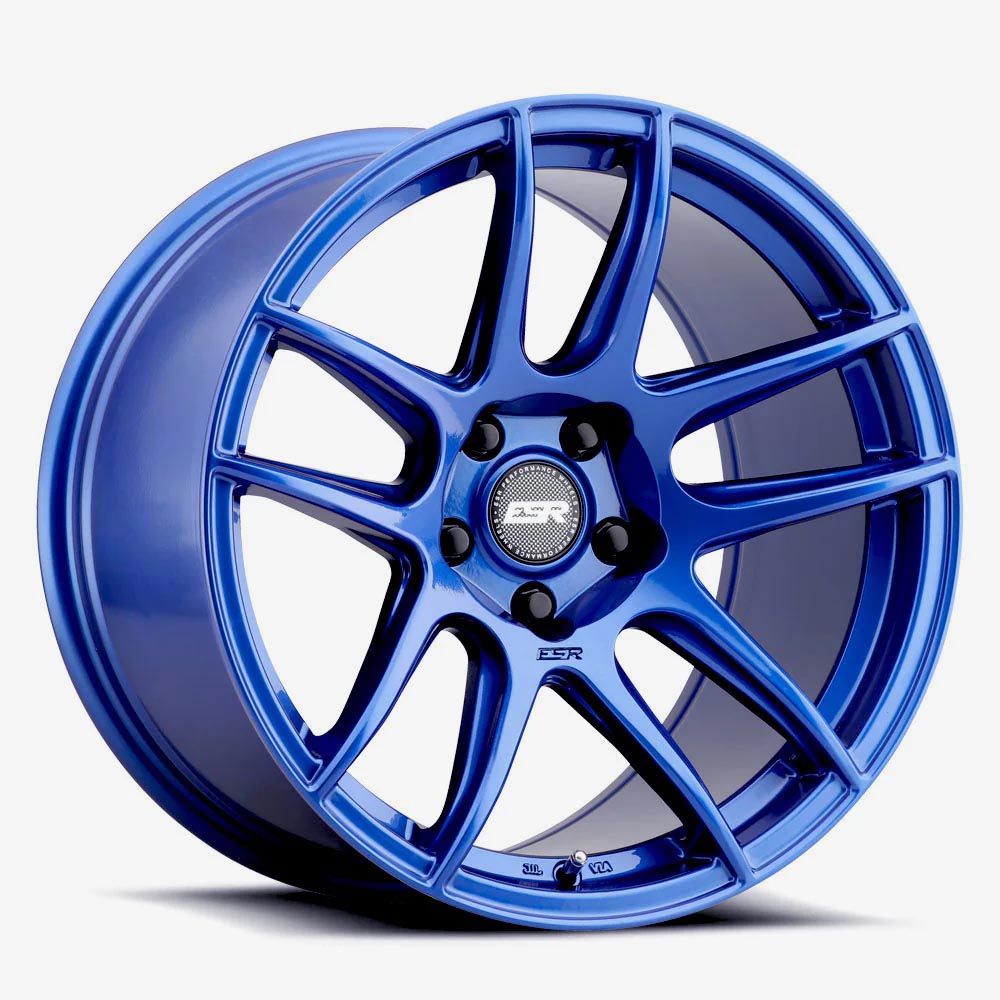 ESR CS8 18x9.5 Blank +22 67.1 Gloss Apex Blue (89511122 CS8APX)
