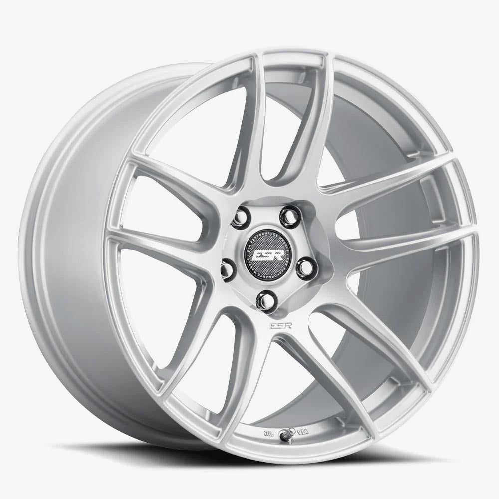 Cs8ls2 ESR CS8 19x10.5 5x115 +22 72.56 Hyper Silver (90551422 CS8HS 5x115 ...