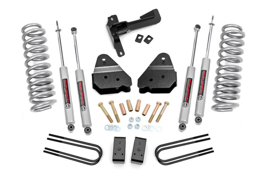 Rough Country 3 Inch Lift Kit | N3 | Front Diesel Coils | Ford F-250 Super Duty 4WD (17-22)