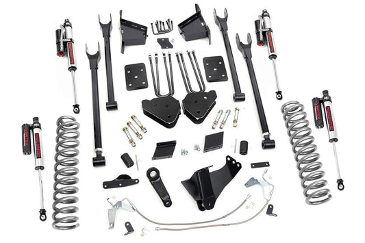 Rough Country 6 Inch Lift Kit | 4-Link | No OVLD | Vertex | Ford F-250 Super Duty (11-14)
