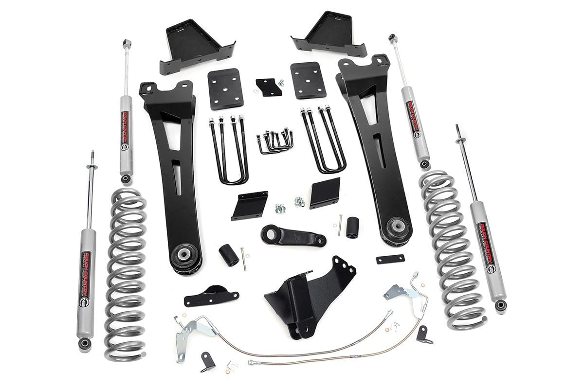 Rough Country 6 Inch Lift Kit | Diesel | Radius Arm | OVLD | Ford F-250 Super Duty (11-14)