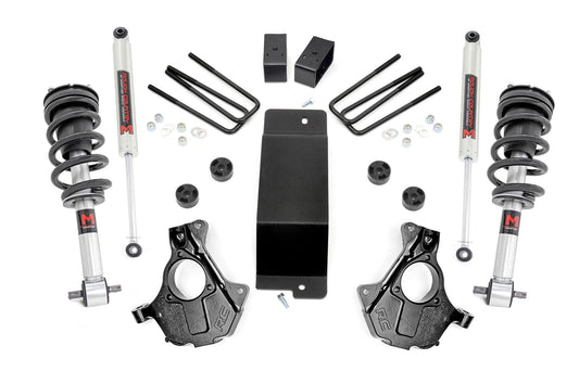 Rough Country 3.5 Inch Lift Kit | Cast Steel LCA | M1 Strut | Chevy/GMC 1500 (07-13)
