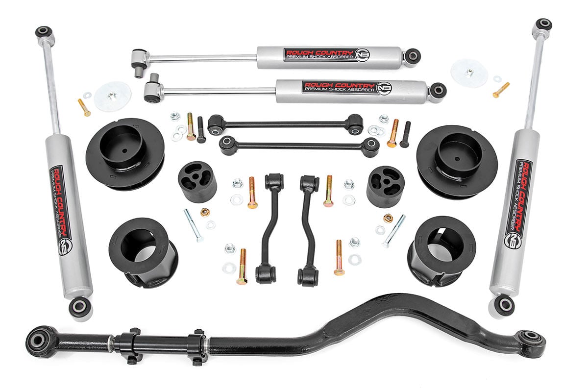 Rough Country 3.5 Inch Lift Kit | Spacers | Jeep Gladiator JT 4WD (2020-2024)