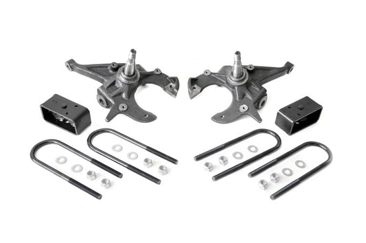 Rough Country Lowering Kit | 2 Inch FR | 3 Inch RR | Chevy/GMC S10 Blazer/S10 Truck/S15 Jimmy (82-03)