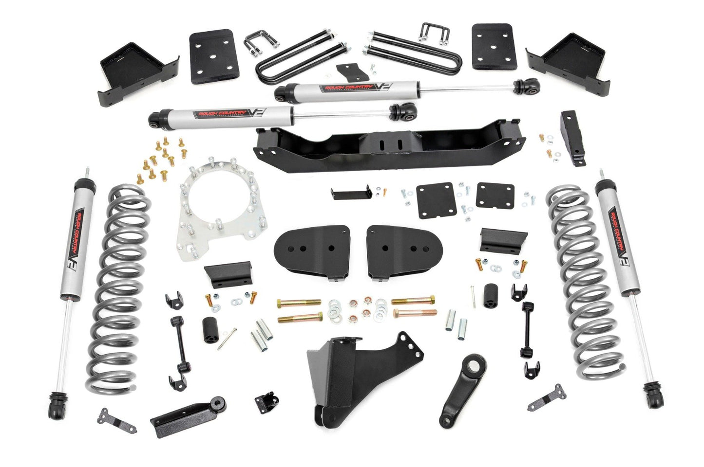 Rough Country 6 Inch Lift Kit | OVLDS | V2 | Ford F-250/F-350 Super Duty 4WD (2023)