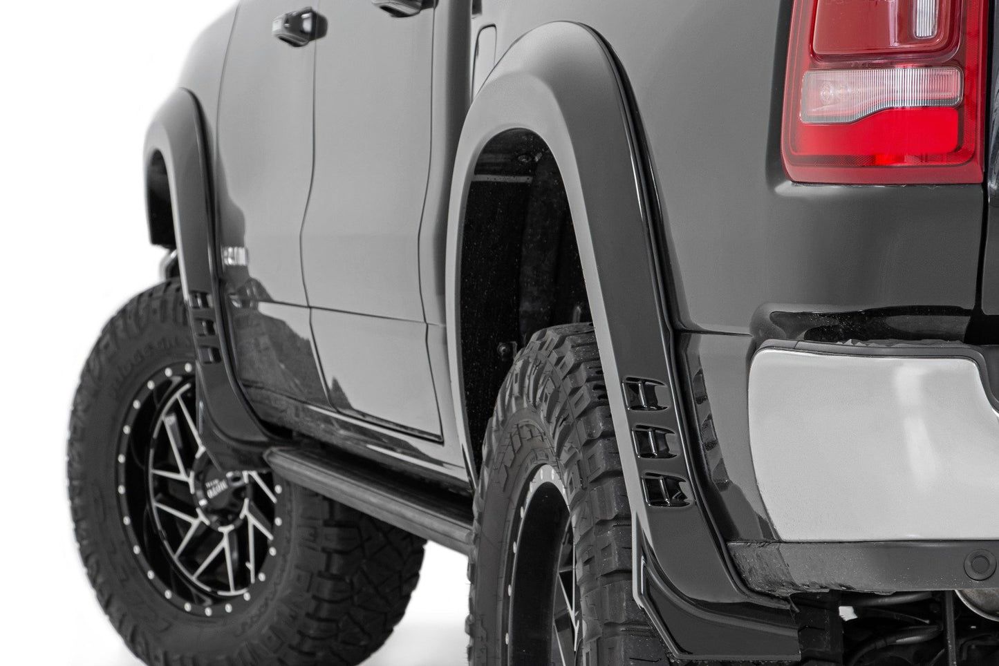 Rough Country Fender Flares | SF1 | DX8 Black | Ram 1500 2WD/4WD (2019-2024)