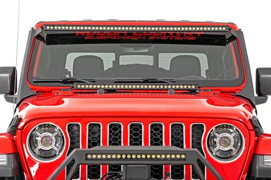 Rough Country 9 Inch LED Headlights | DOT Approved | Jeep Gladiator JT/Wrangler JL (18-24)