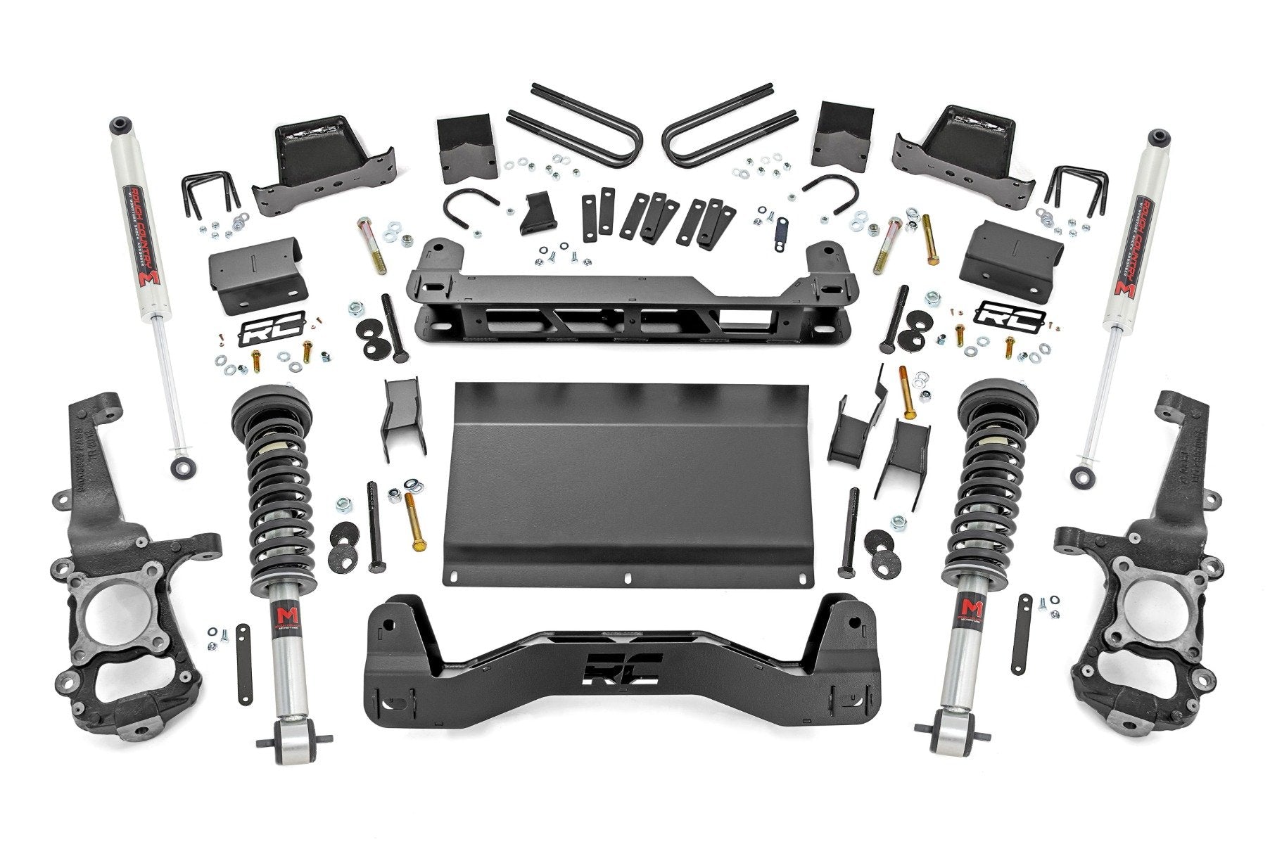 Rough Country 6 Inch Lift Kit | M1 Struts/M1 | Ford F-150 4WD (2021-2023)