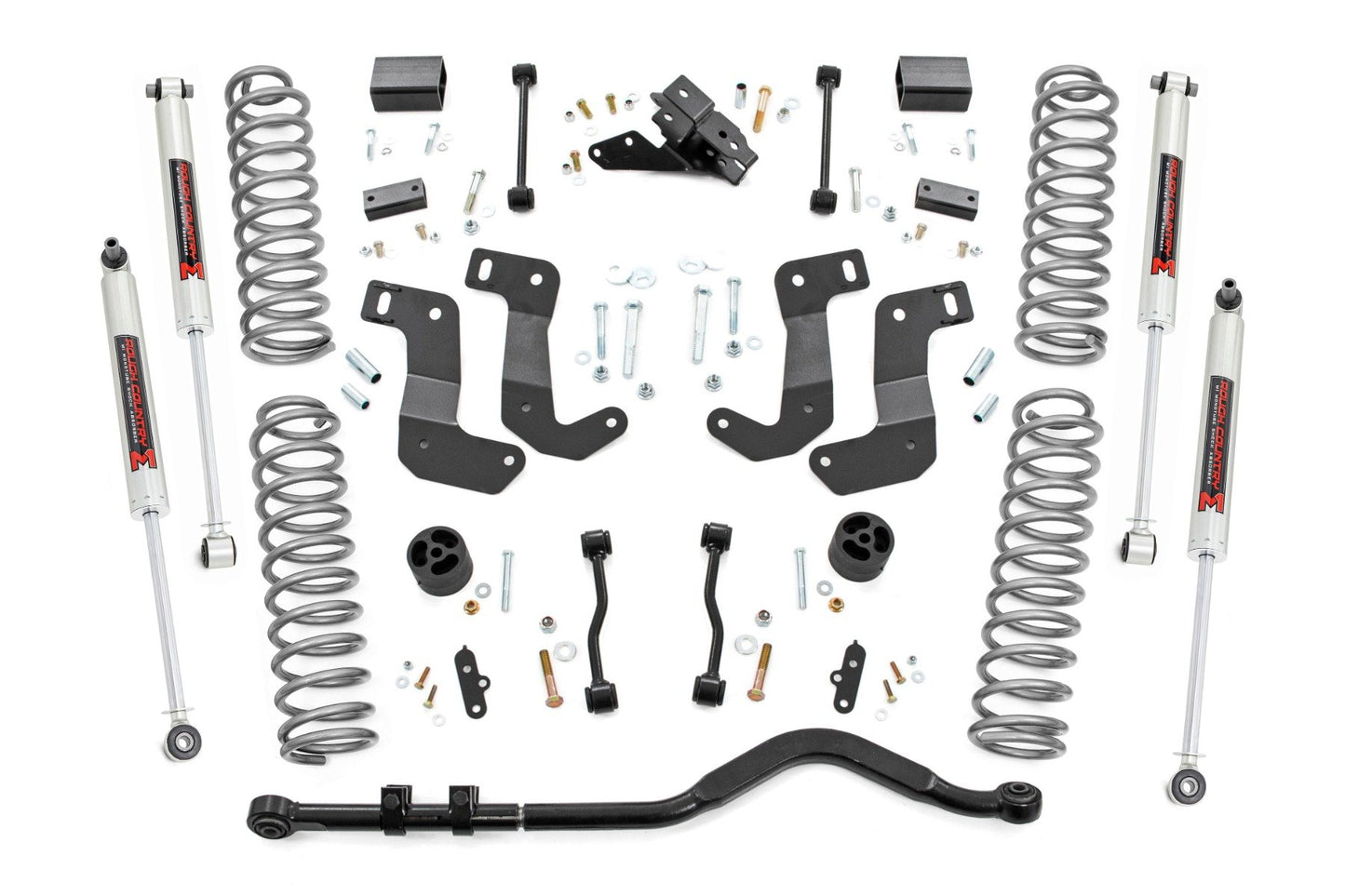 Rough Country 3.5 Inch Lift Kit | C/A Drop | Stage 1 | M1 | Jeep Wrangler JL 4WD (2024)