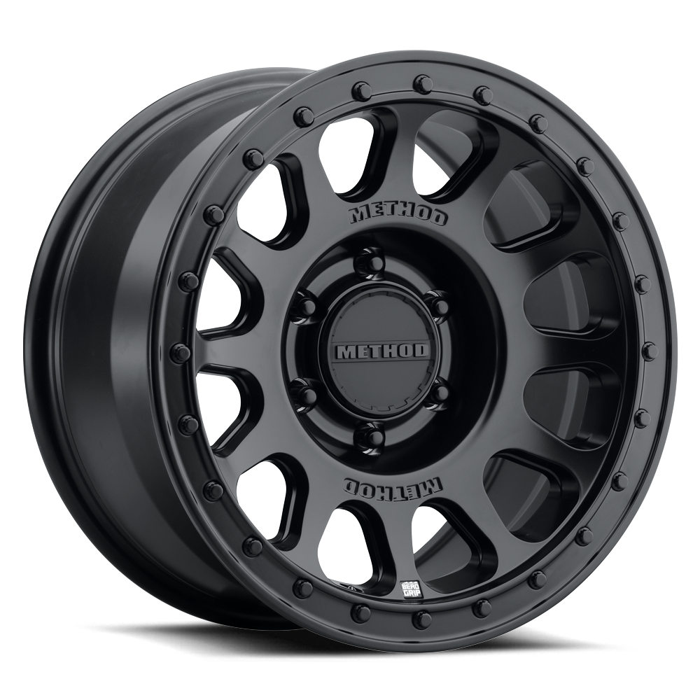 Method Race Wheels MR709 HD Bead Grip Black 17x8.5 6x5.5 +25mm (MR70978560525H)