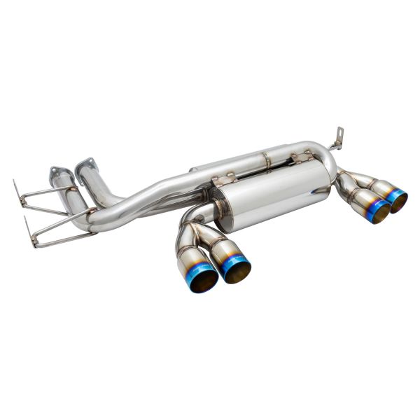 Megan Axle Back Exhaust for 2001-2006 BMW M3 E46 Burnt Tip (MR-ABE-BE46M30E-VO)