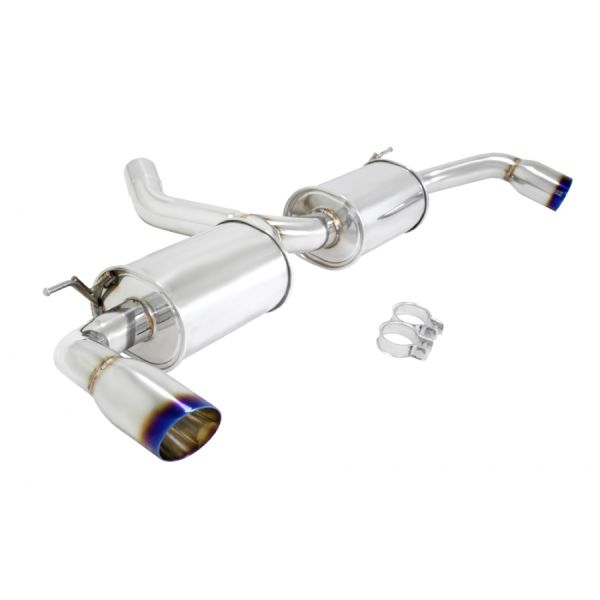 Megan Axle Back Exhaust for 2007-2013 BMW X5 E70 Burnt Tip (MR-ABE-BE70-VO)