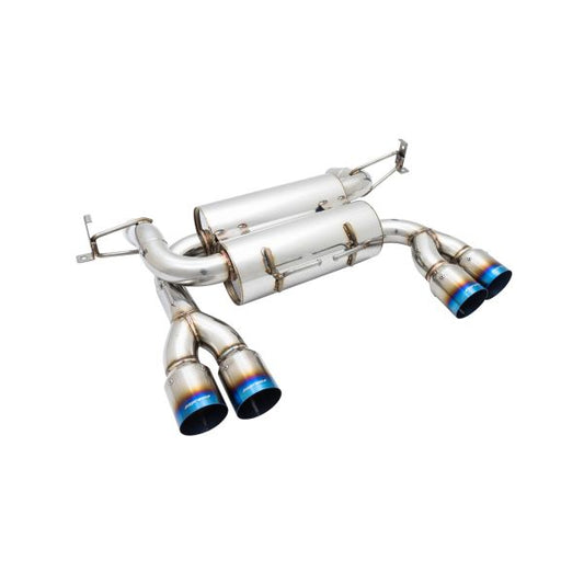 Megan Axle Back Exhaust for 2008-2013 BMW M3 E92 Blue Tip (MR-ABE-BE92M3-BT)
