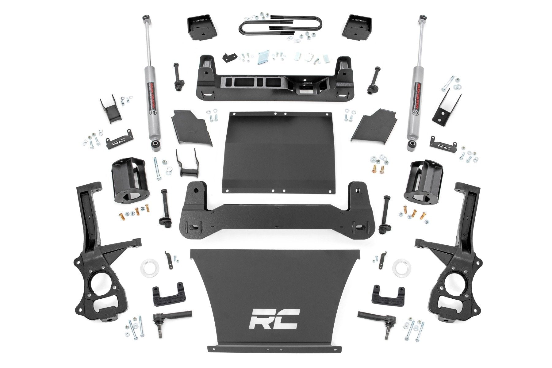 Rough Country 6 Inch Lift Kit | Mono Leaf Rear | Chevy Silverado 1500 2WD/4WD (2022-2024)