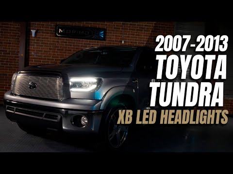 Morimoto XB LED White DRL Headlights for 2007-2013 Toyota Tundra (LF533-ASM)