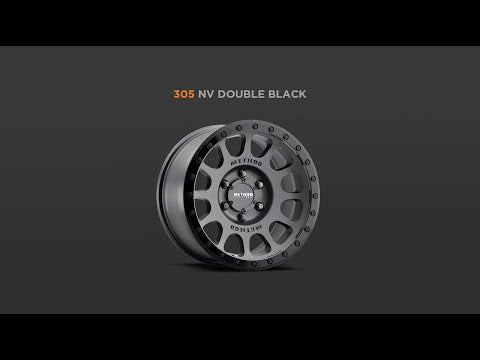 Method Race Wheels MR305 NV Double Black 17x8.5 6x135 +0mm