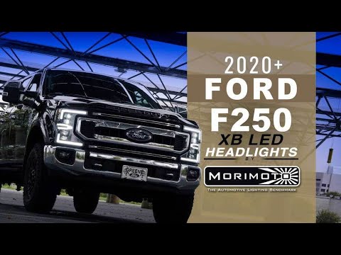 Morimoto XB LED White DRL Headlights for 2020-2022 Ford Super Duty (LF508)